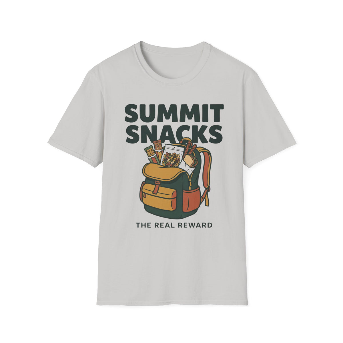 Summit Snacks T-Shirt | Hiking Quote Tee