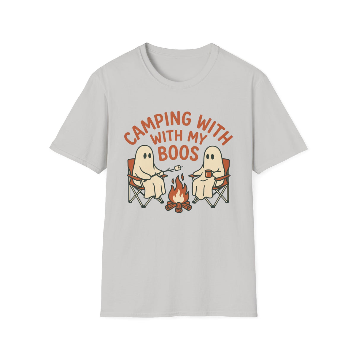 Camping With My Boos Halloween T-Shirt