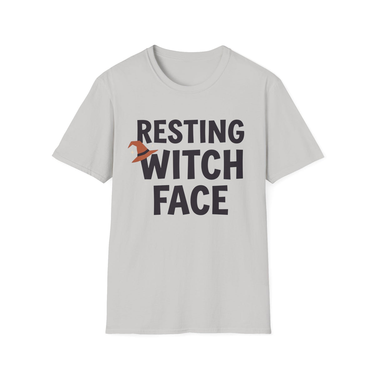 Resting Witch Face Halloween T-Shirt