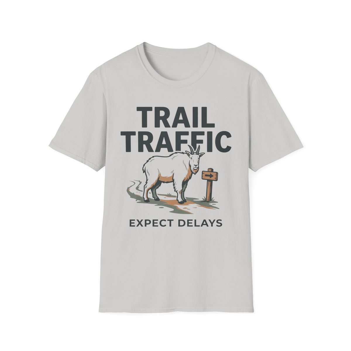 Trail Traffic T-Shirt | Hiking Quote Tee