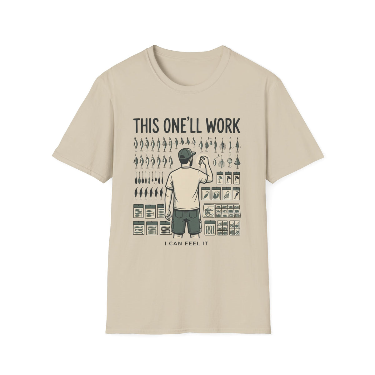 This One'll Work T-Shirt | Fishing Quote Tee, Angler Humor