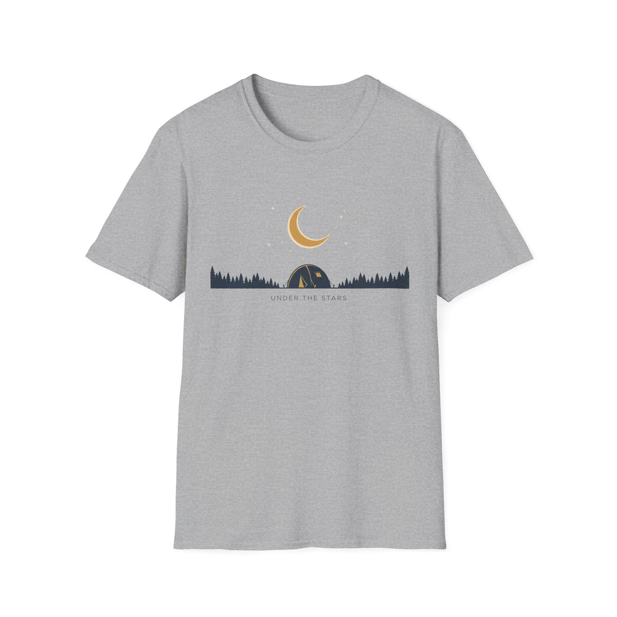Under The Stars T-Shirt | Camping Quote Tee