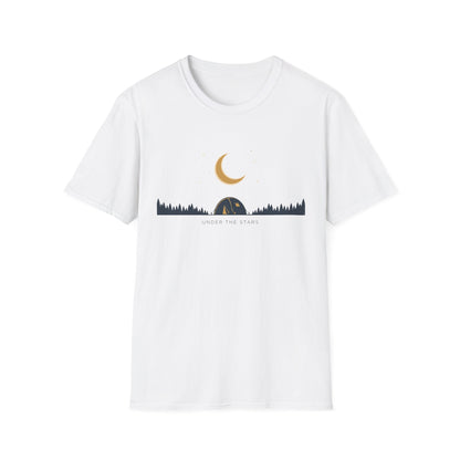 Under The Stars T-Shirt | Camping Quote Tee