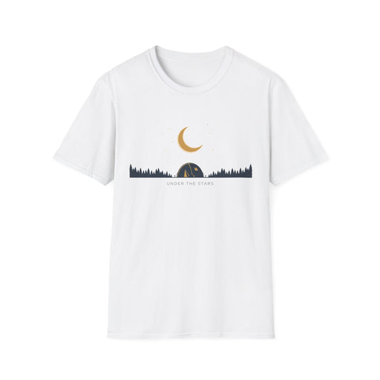 Under The Stars T-Shirt | Camping Quote Tee
