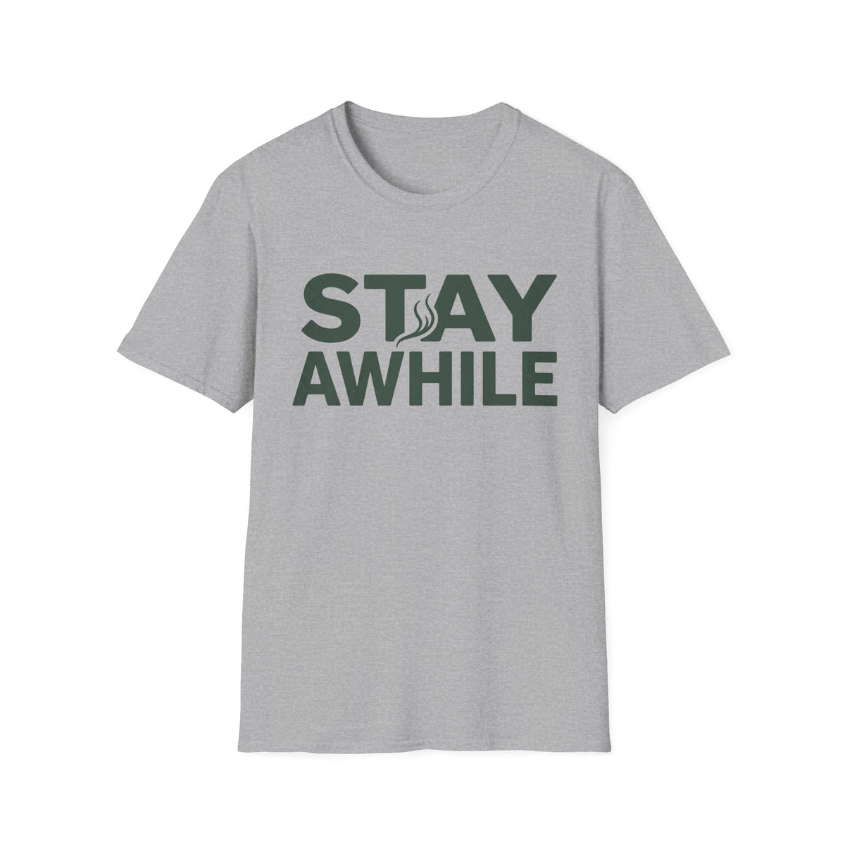 Stay Awhile T-Shirt | Cabin Quote Tee
