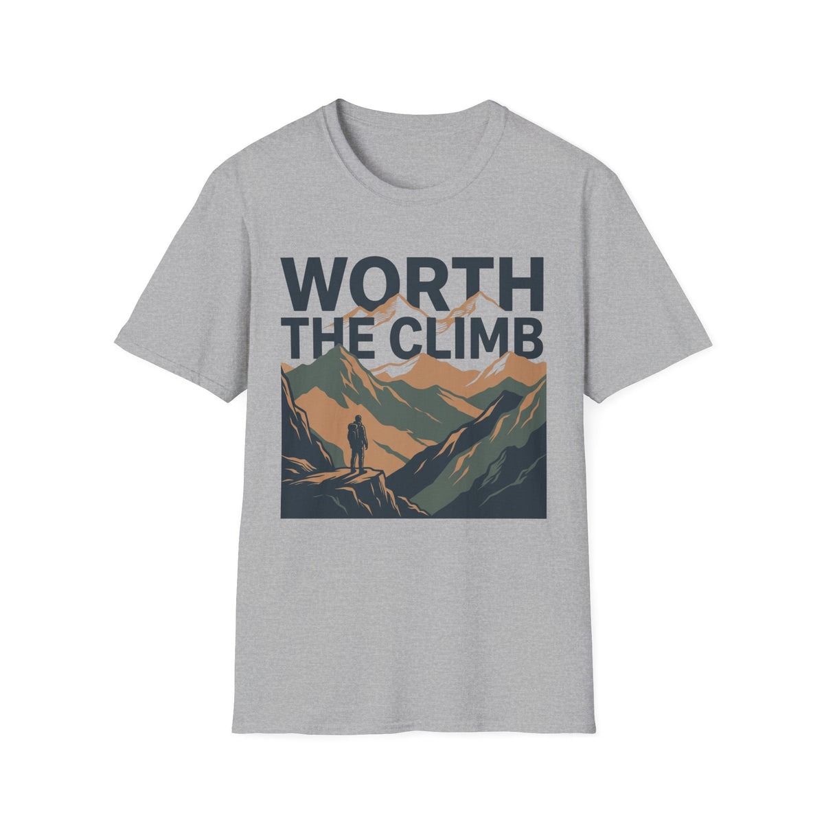 The Climb T-Shirt | Hiking Quote Tee