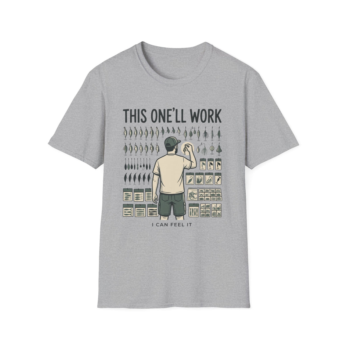 This One'll Work T-Shirt | Fishing Quote Tee, Angler Humor