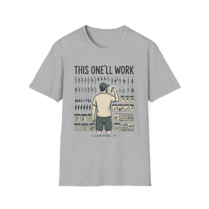 This One'll Work T-Shirt | Fishing Quote Tee, Angler Humor