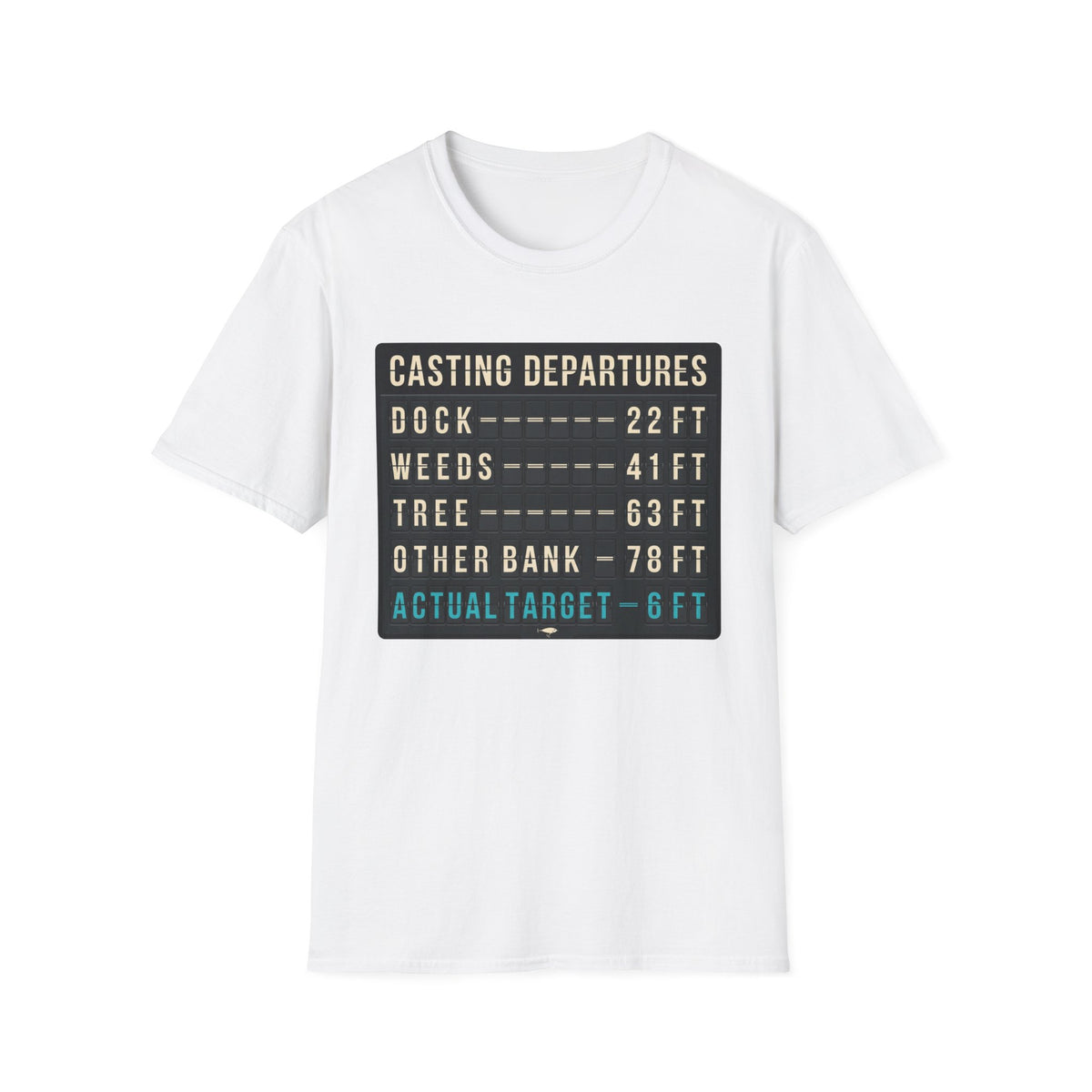 Casting Departure Fishing Humor T Shirt