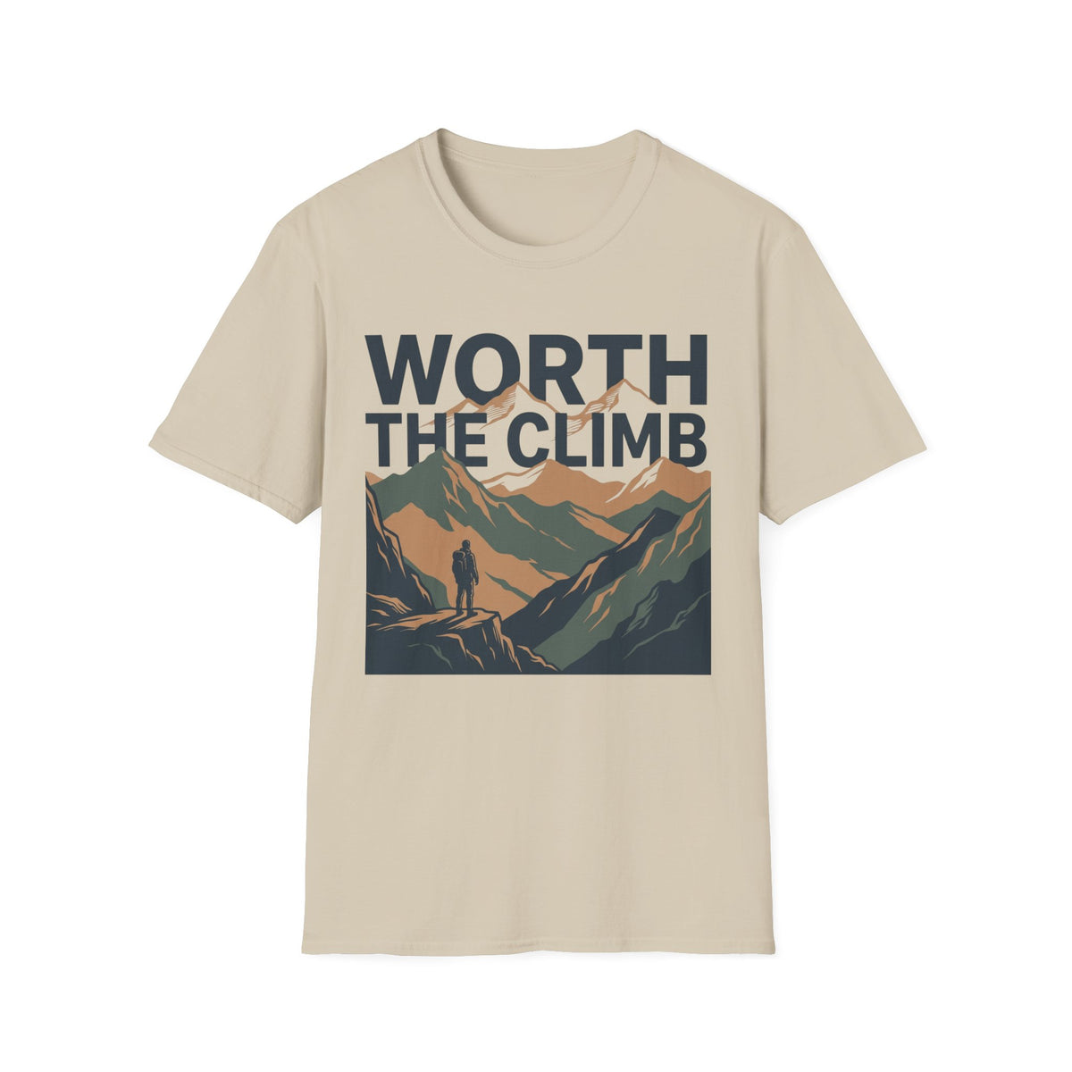 The Climb T-Shirt | Hiking Quote Tee