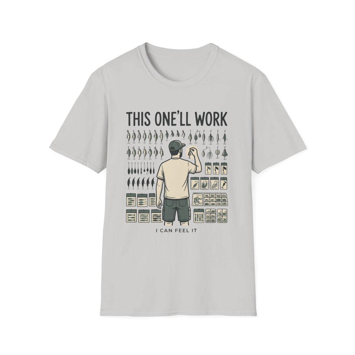 This One'll Work T-Shirt | Fishing Quote Tee, Angler Humor