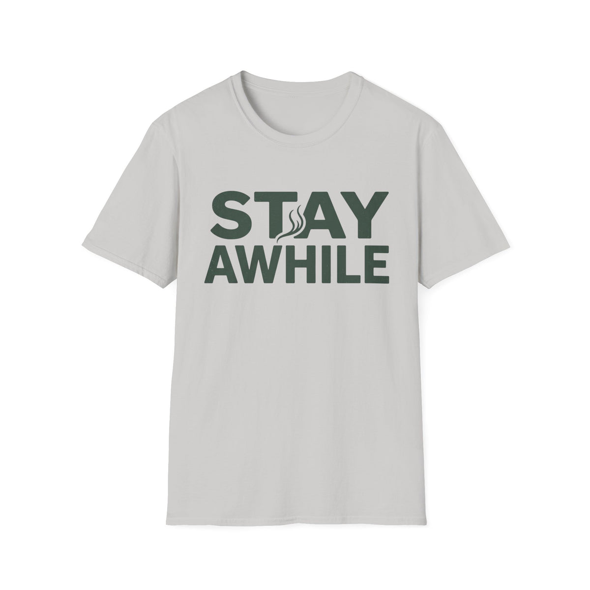 Stay Awhile T-Shirt | Cabin Quote Tee