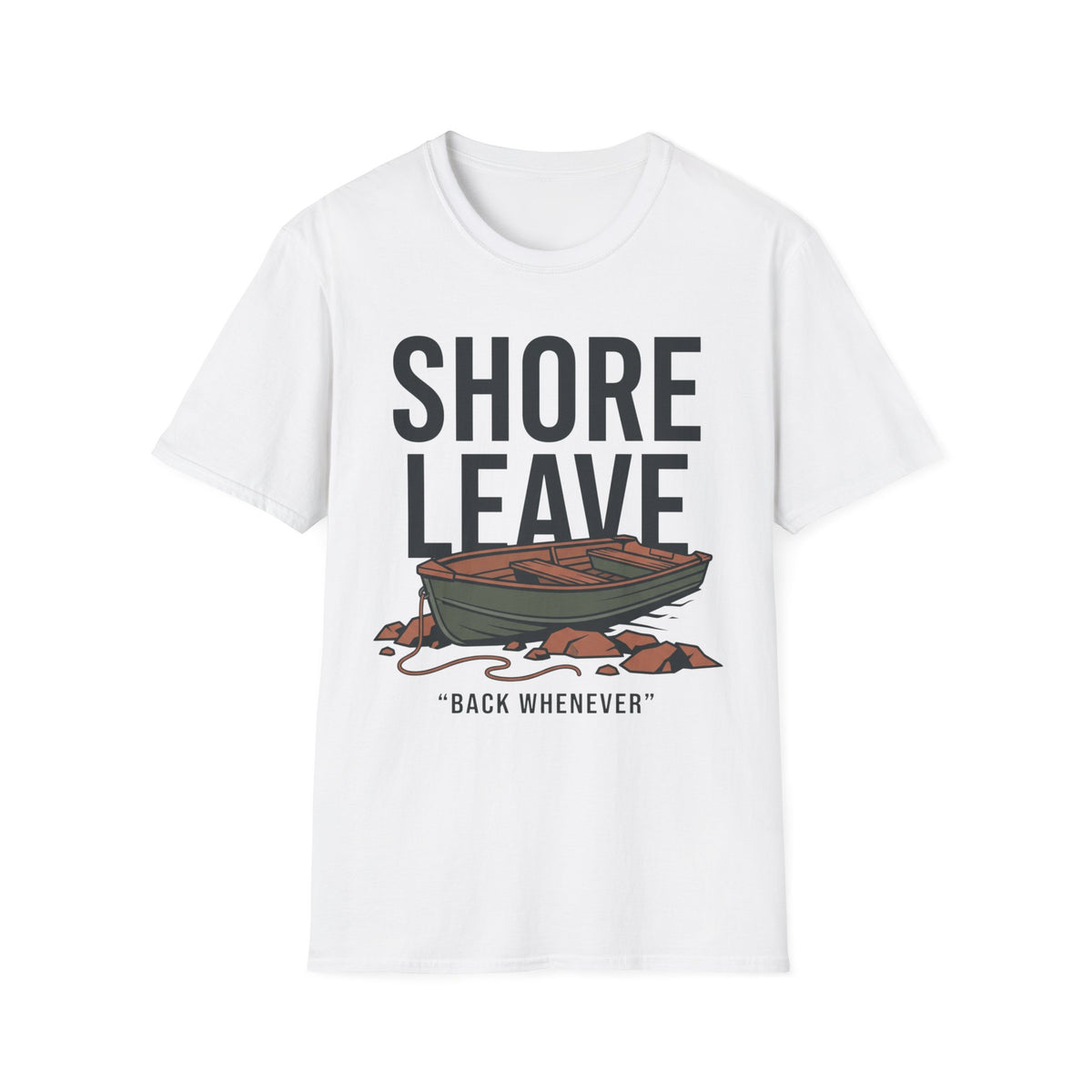 Shore Leave T-Shirt | Lake Day Quote Tee