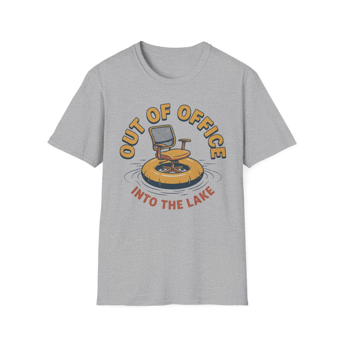 Out of Office T-Shirt | Lake Day Quote Tee