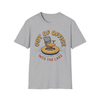 Out of Office T-Shirt | Lake Day Quote Tee