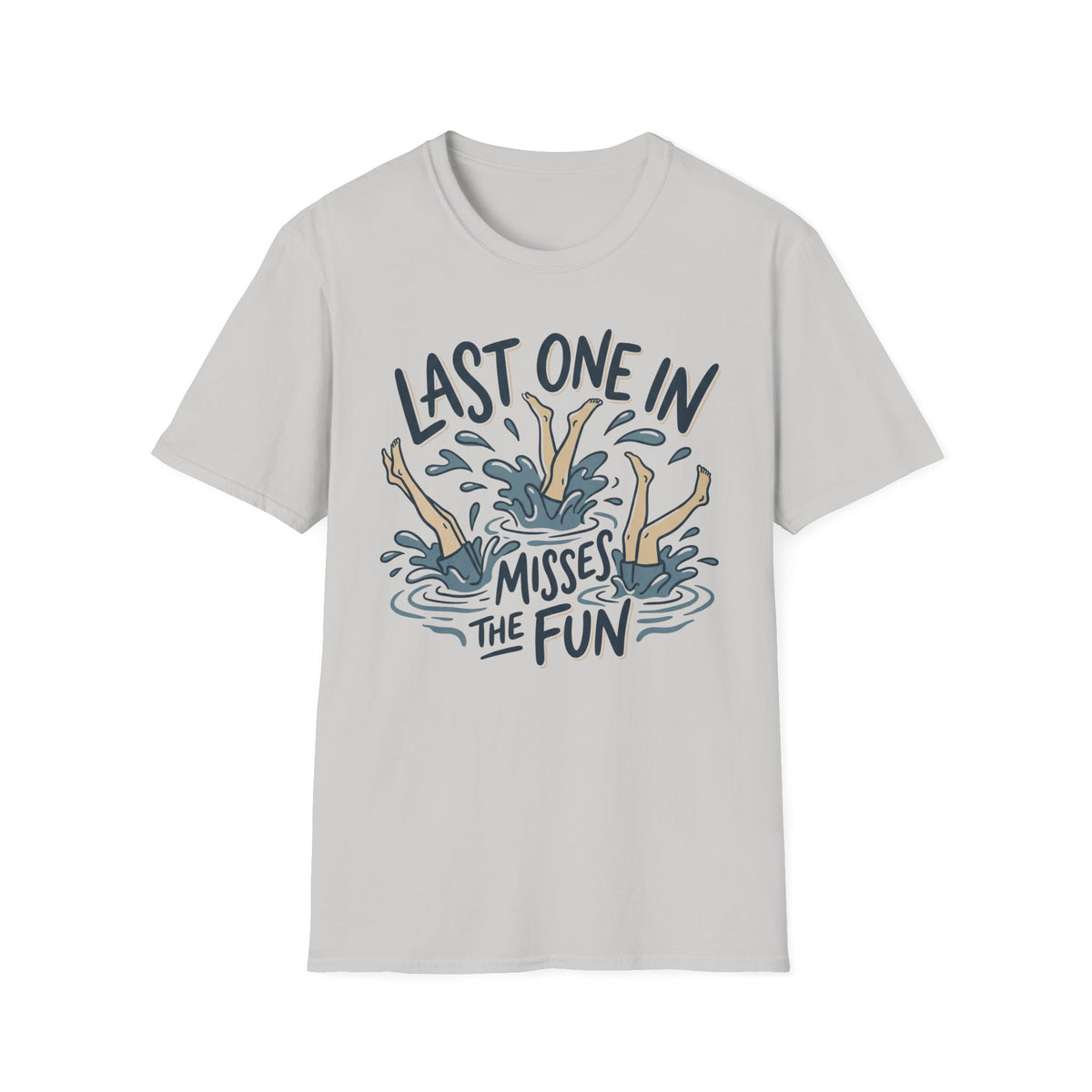 Last One In T-Shirt | Lake Day Quote Tee