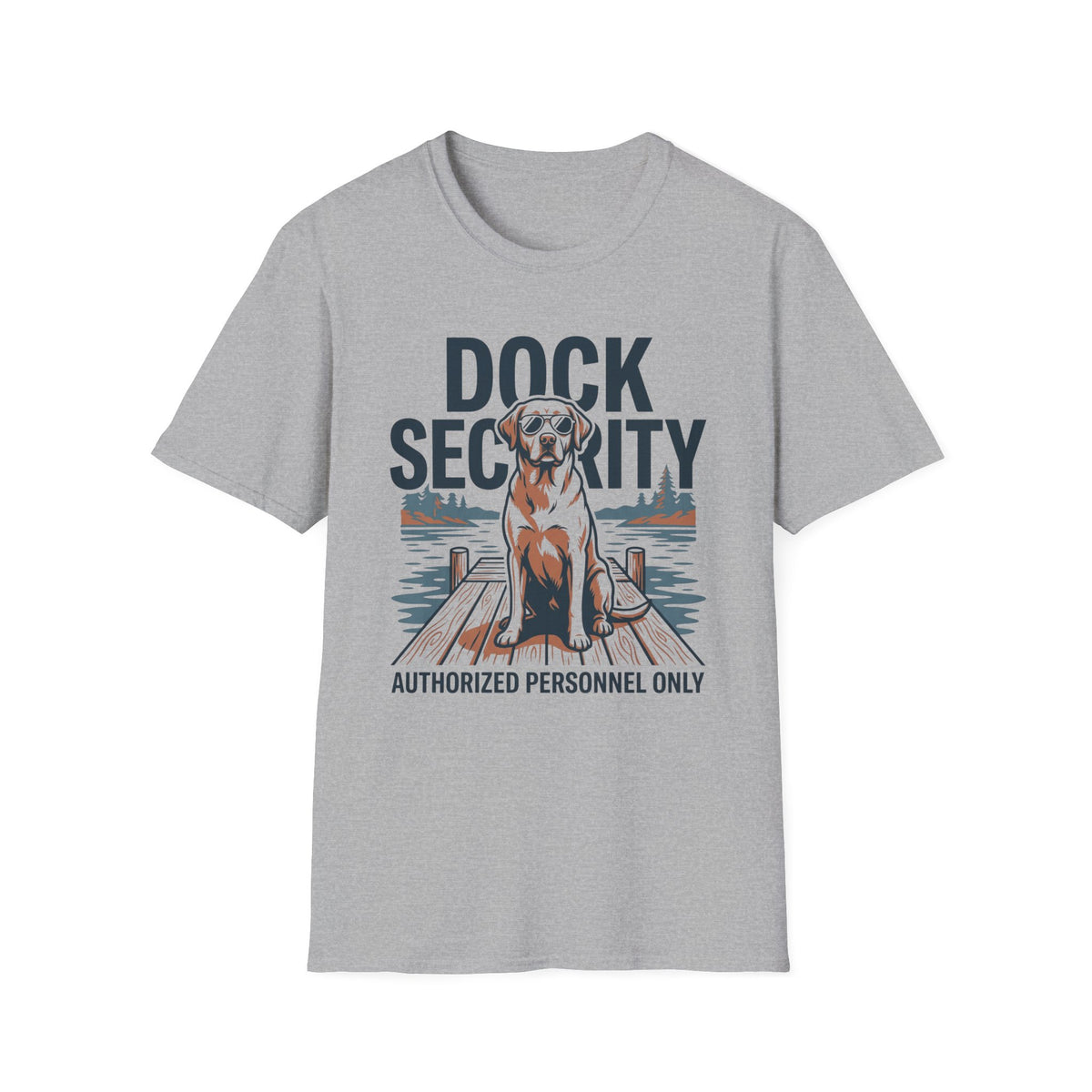 Dock Security T-Shirt | Lake Day Quote Tee