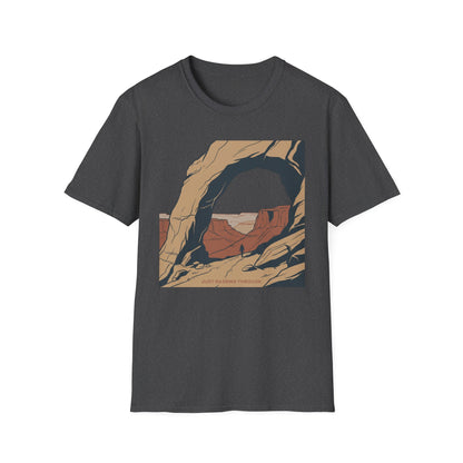 Just Passing Through T-Shirt | Hiking Quote Tee
