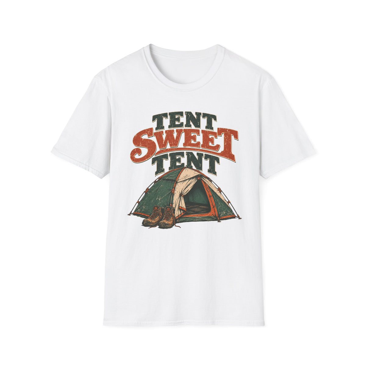 Tent Sweet Tent T-Shirt | Camping Quote Tee