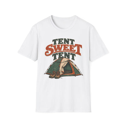 Tent Sweet Tent T-Shirt | Camping Quote Tee