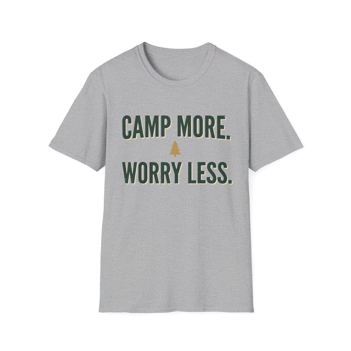 Camp More T-Shirt | Camping Quote Tee