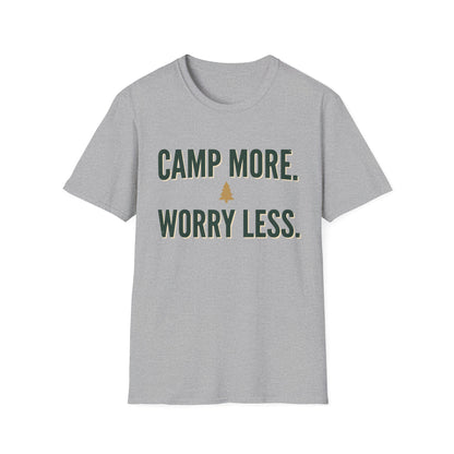 Camp More T-Shirt | Camping Quote Tee