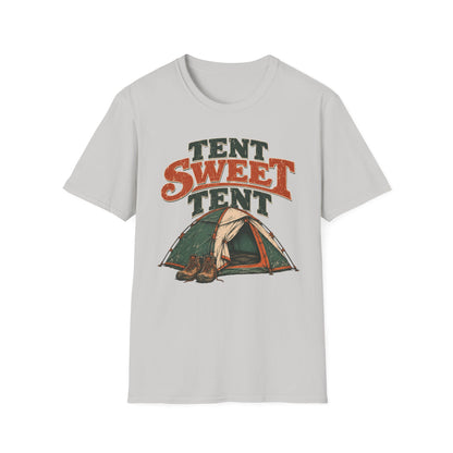 Tent Sweet Tent T-Shirt | Camping Quote Tee