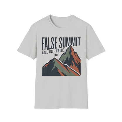 False Summit T-Shirt | Mountain Quote Tee