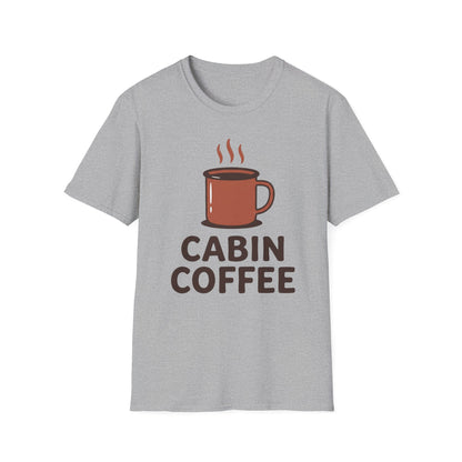 Cabin Coffee T-Shirt | Cabin Quote Tee