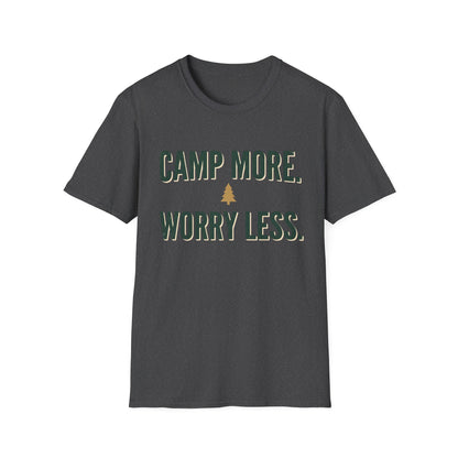 Camp More T-Shirt | Camping Quote Tee