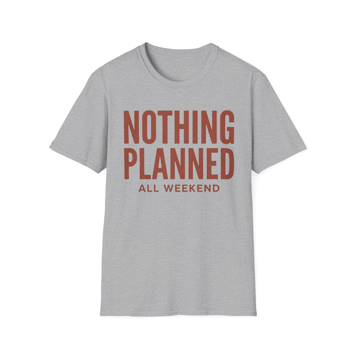 Nothing Planned T-Shirt | Cabin Quote Tee