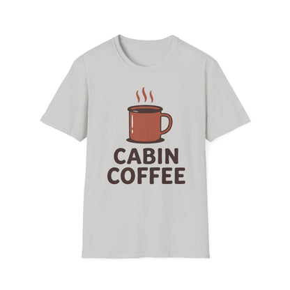 Cabin Coffee T-Shirt | Cabin Quote Tee