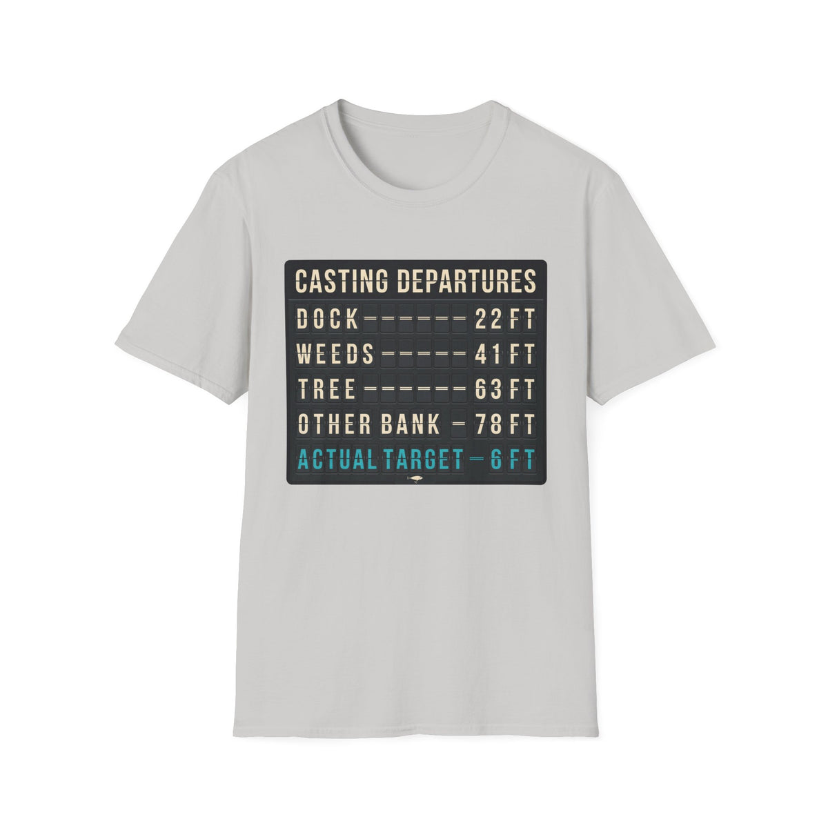 Casting Departure Fishing Humor T Shirt