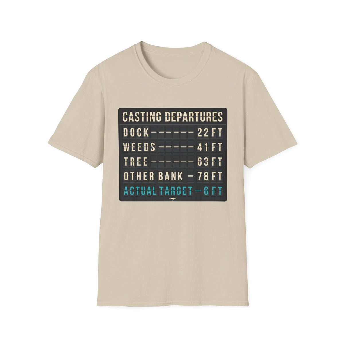 Casting Departure Fishing Humor T Shirt