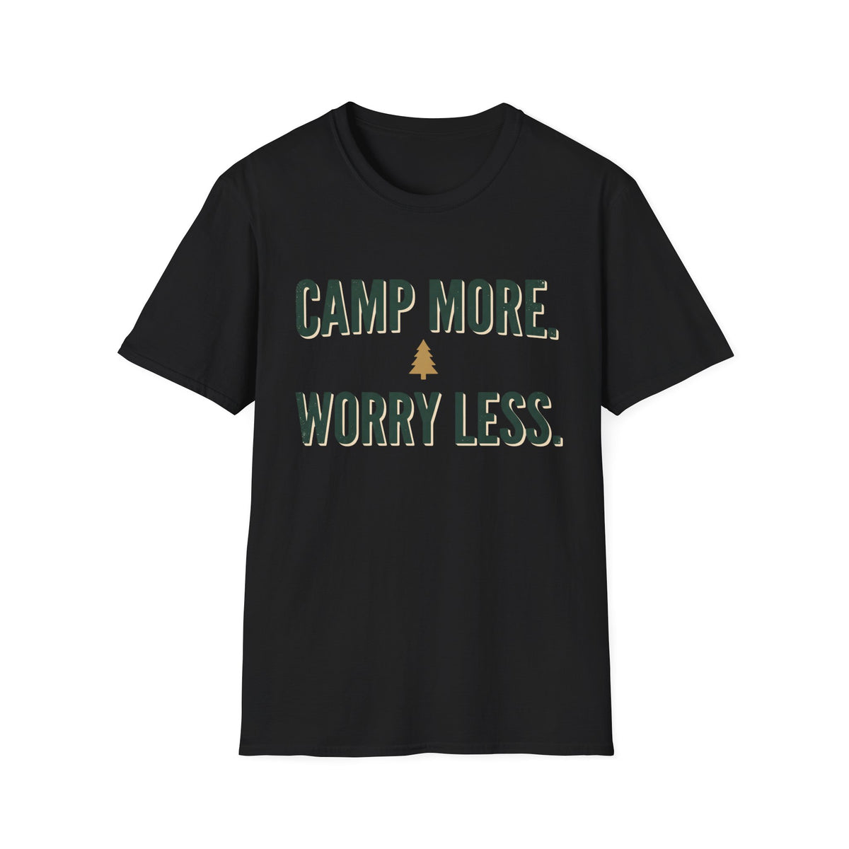 Camp More T-Shirt | Camping Quote Tee