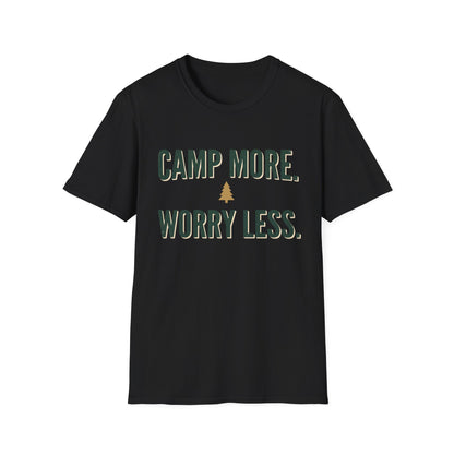 Camp More T-Shirt | Camping Quote Tee