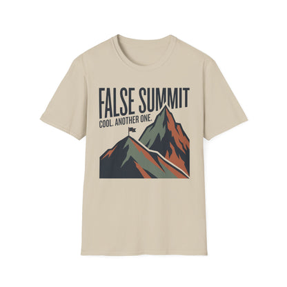 False Summit T-Shirt | Mountain Quote Tee