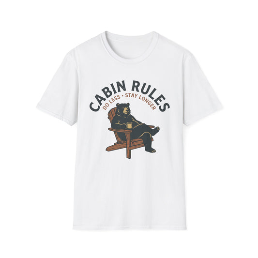 Cabin Rules T-Shirt | Cabin Quote Tee
