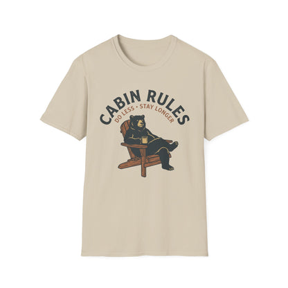 Cabin Rules T-Shirt | Cabin Quote Tee