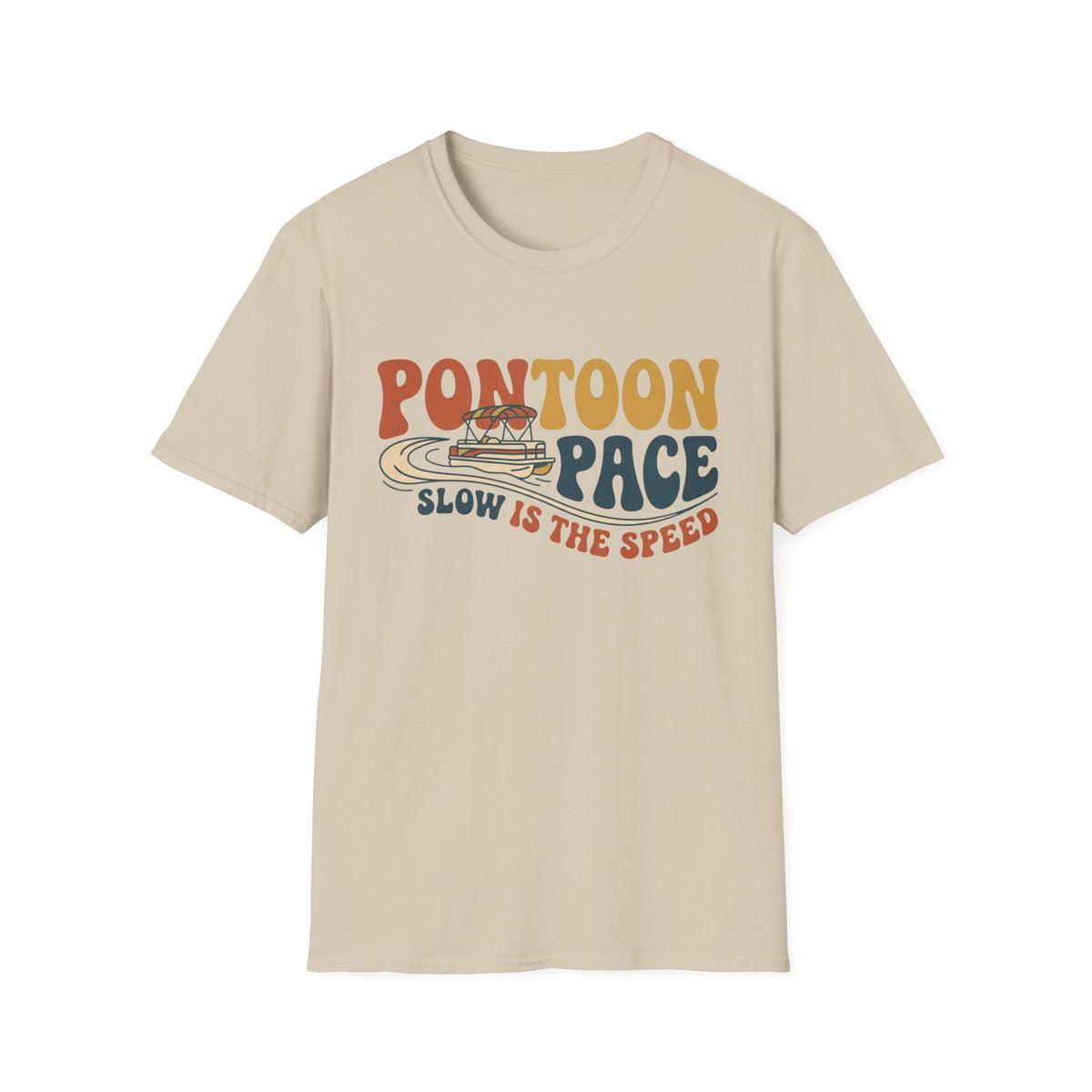 Pontoon Pace T-Shirt | Lake Day Quote Tee