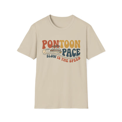 Pontoon Pace T-Shirt | Lake Day Quote Tee