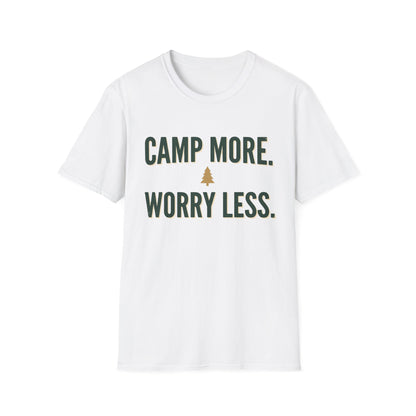 Camp More T-Shirt | Camping Quote Tee