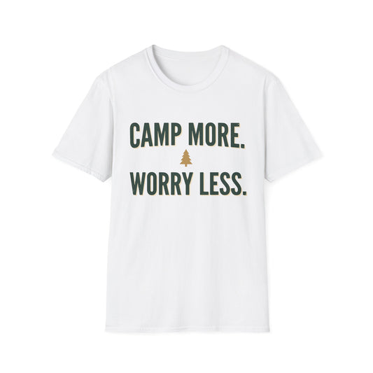 Camp More T-Shirt | Camping Quote Tee