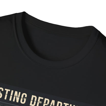 Casting Departure Fishing Humor T Shirt