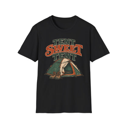 Tent Sweet Tent T-Shirt | Camping Quote Tee