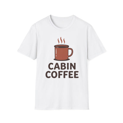Cabin Coffee T-Shirt | Cabin Quote Tee