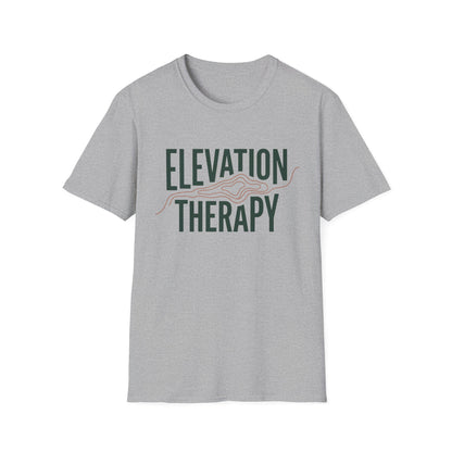 Elevation Therapy T-Shirt | Hiking Quote Tee