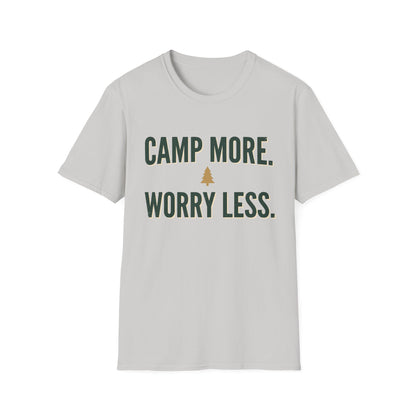 Camp More T-Shirt | Camping Quote Tee