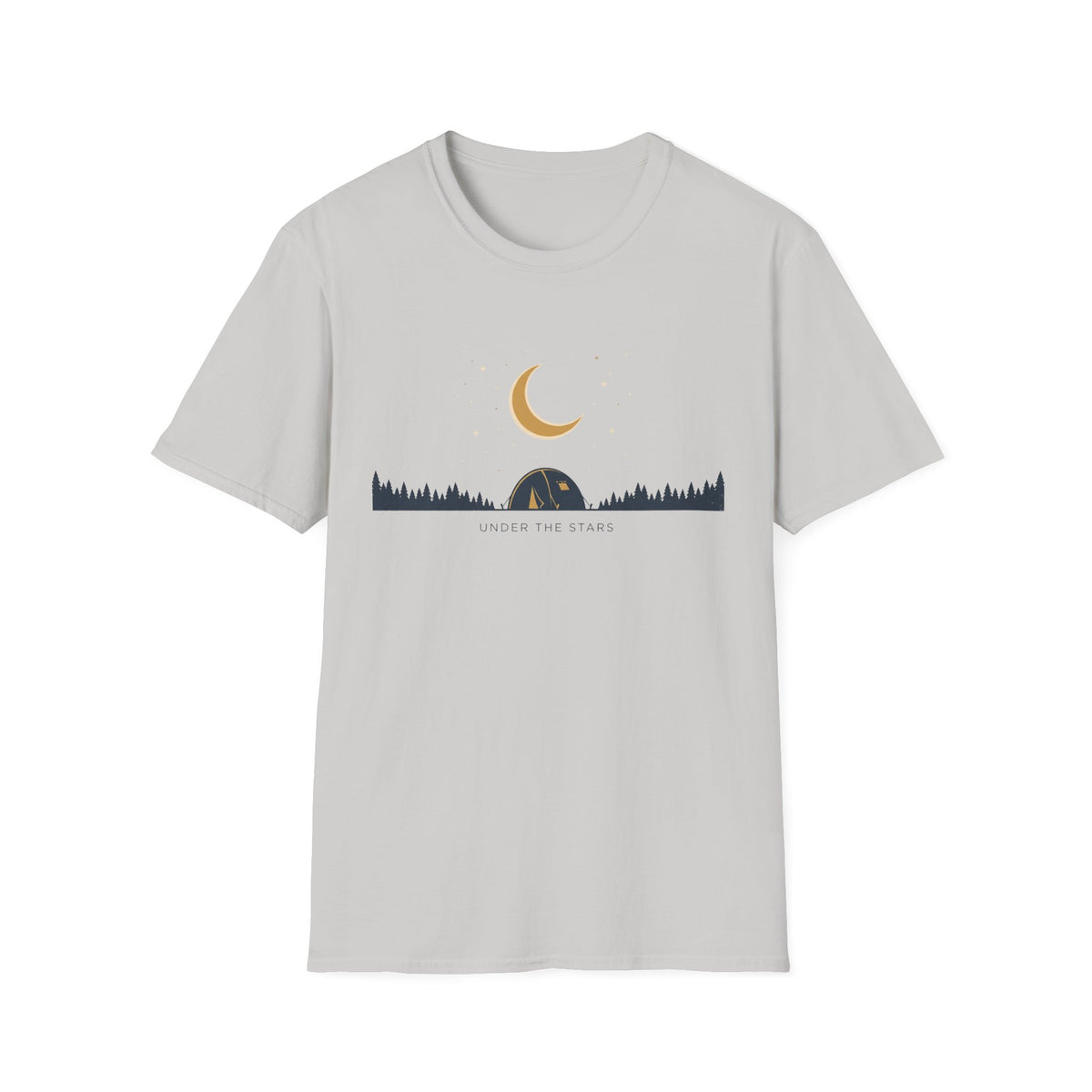 Under The Stars T-Shirt | Camping Quote Tee