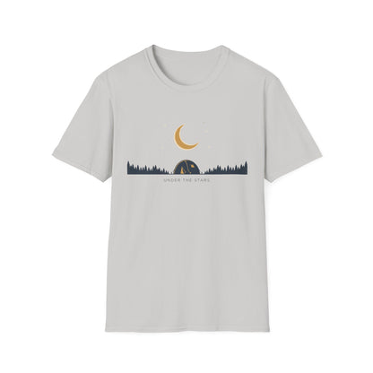 Under The Stars T-Shirt | Camping Quote Tee